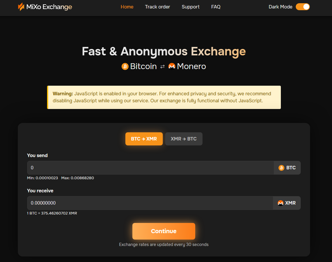 MiXo Exchange